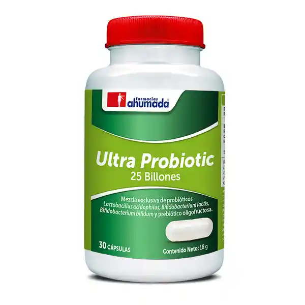 Ultra Probiotic 25 Billones Farmacias Ahumada