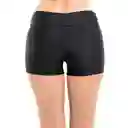 Bikini Short Estilo Hot Pant Negro Talla M Samia