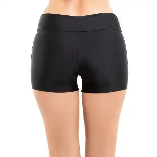 Bikini Short Estilo Hot Pant Negro Talla M Samia