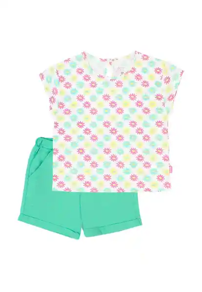Conjunto Niña Day to Day Kids Blanco 04 756