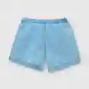Falda Con Short De Niña Azul Talla 10a