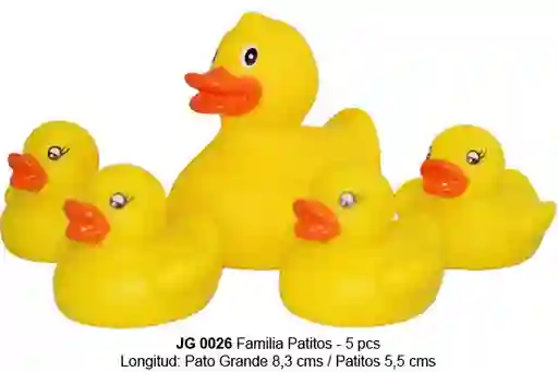 Best House Juguete Familia Patitos JG0026