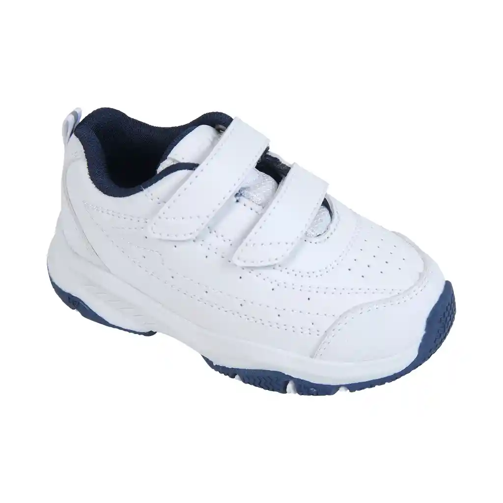Zapatillas Deportiva Escolar Junior Niño Blanca Talla 29