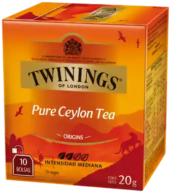 Twining Té Ceylon 10 Und