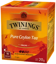 Twining Té Ceylon 10 Und