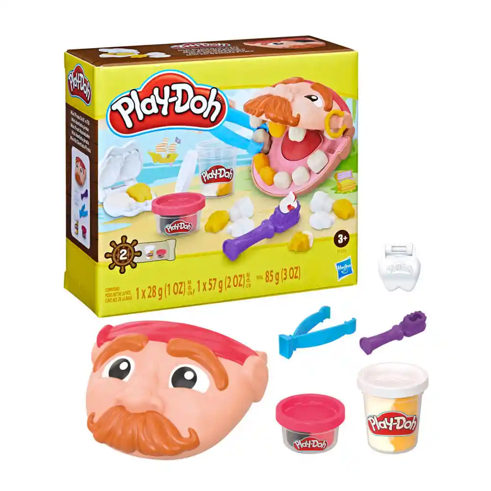 Masas Play-doh Mini Dentista Bromista Pirata