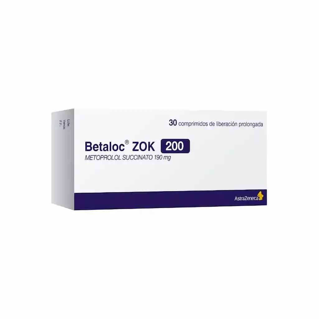 Betaloc ZOK 200 mg Comprimidos De Liberacion Prolongada
