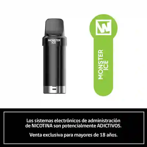 Nexpod Recarga Monster Ice 5000 Puffs 4.5%