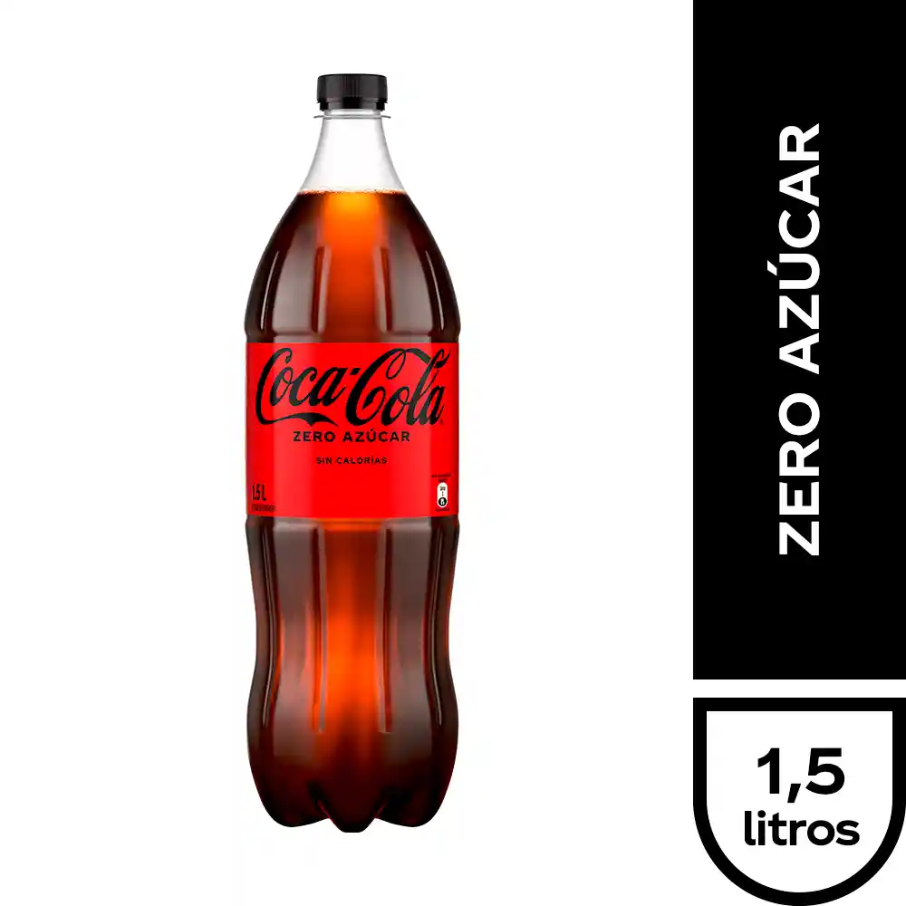 Coca-Cola Bebida Gaseosa Sin Azúcar 1.5 L