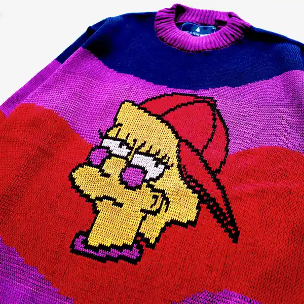 Suéter Lisa Simpsons Talla XXL