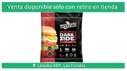 Vegusta Hamburguesa Dark Side