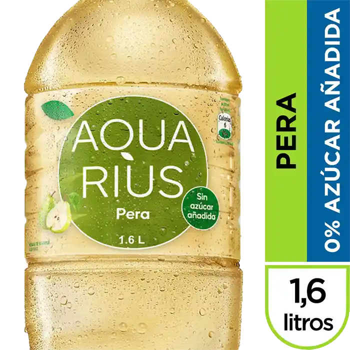 Aquarius Agua Saborizada Pera