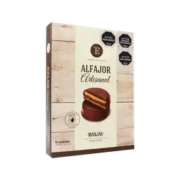 Encanto Alfajor Artesanal de Manjar Cubierto de Chocolate 