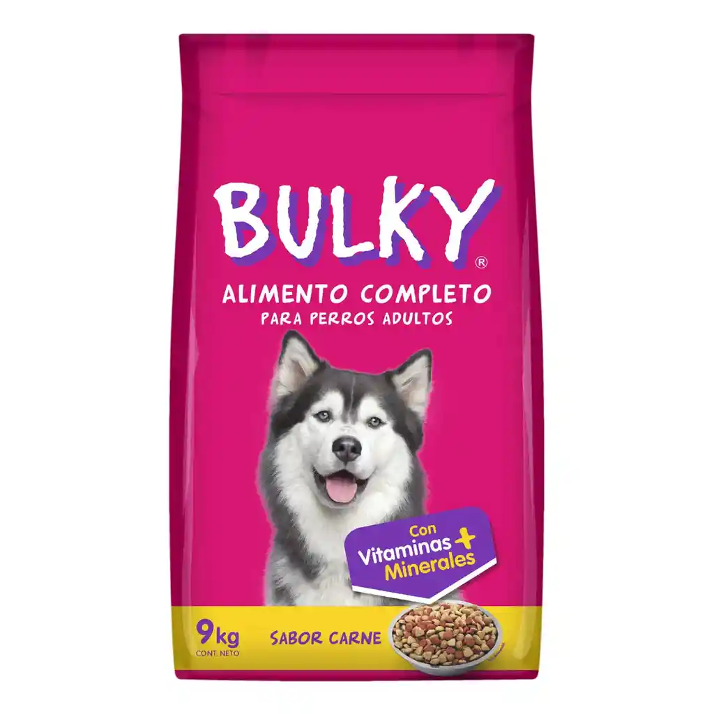 Bulky Alimento Perro Adulto 9 Kilos