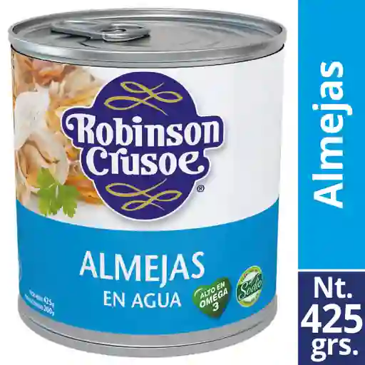 Robinson Crusoe Almejas Natural 200 G