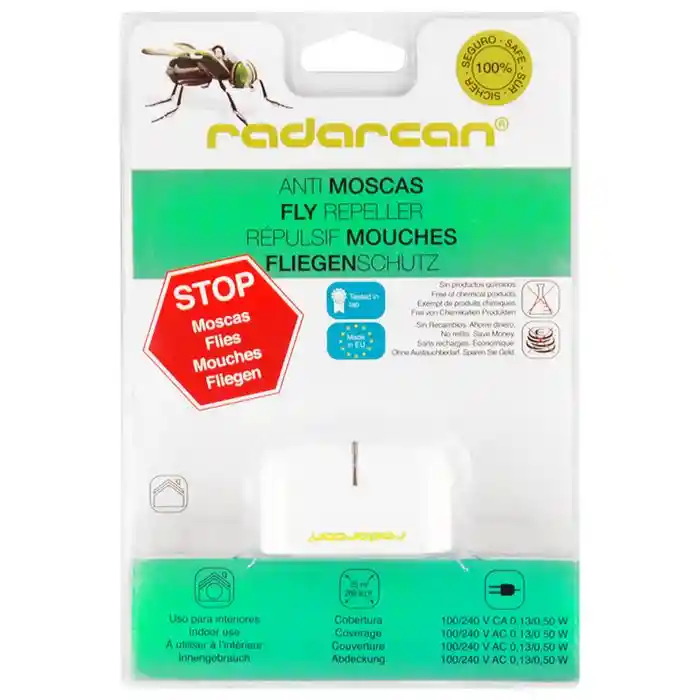 Radarcan Anti Moscas Hogar Enchufe