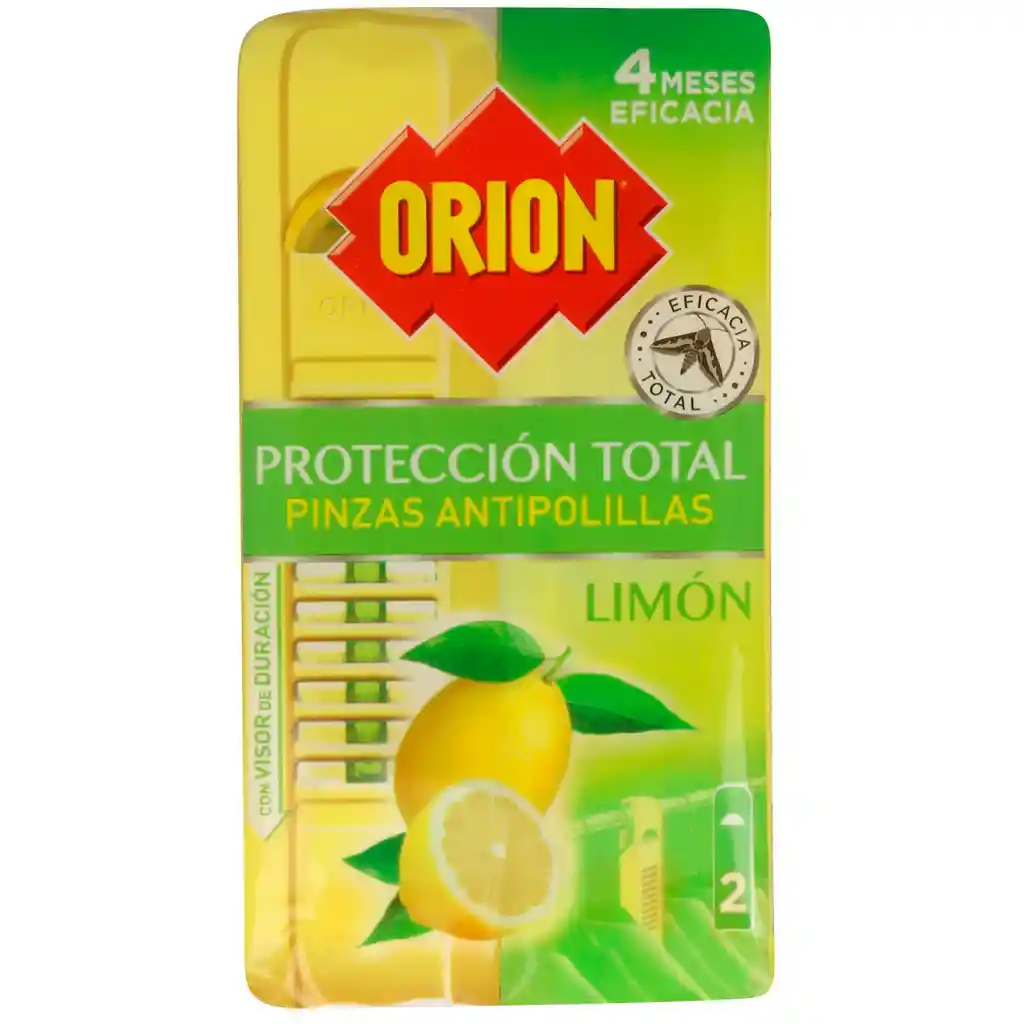 Orion  Antipolilla Pinza Limón