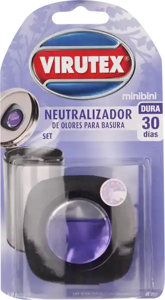 Virutex Aromatizador Para Basurero Lavanda