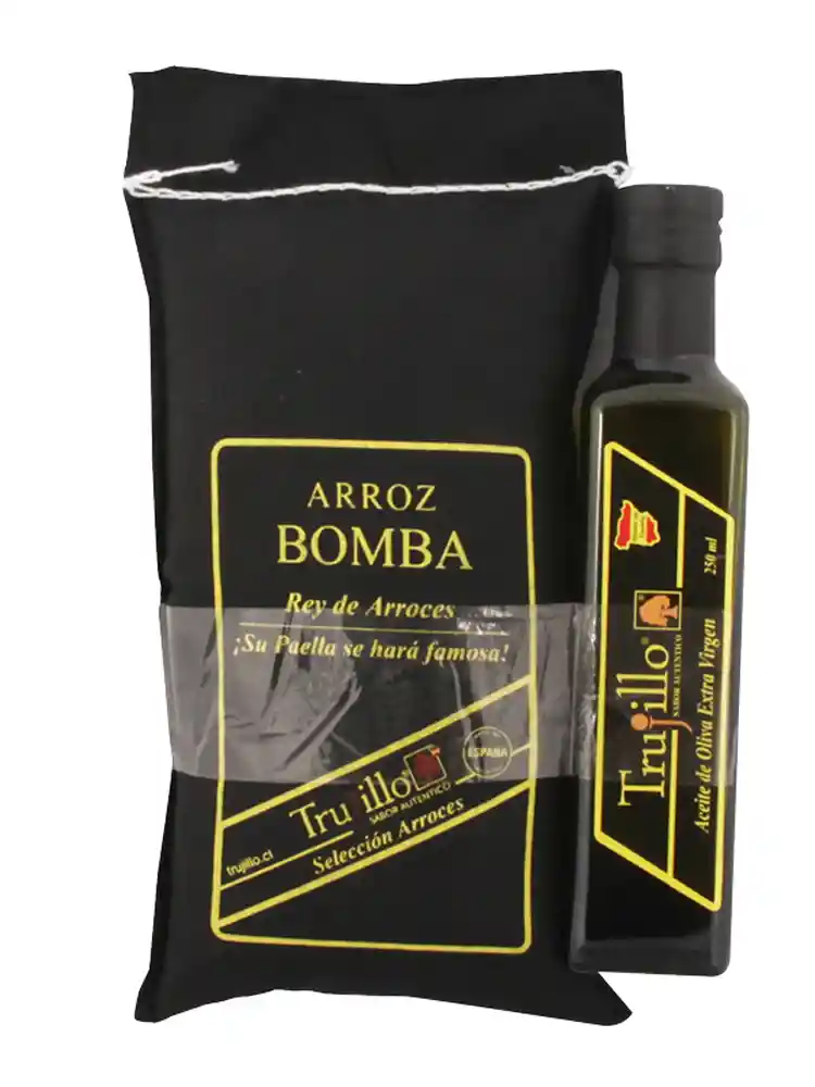 Trujillo Arroz Bomba + Aceite Oliva Extra Virgen