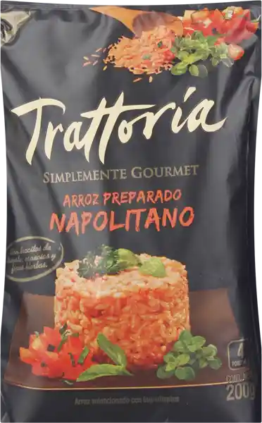 Trattoria Arroz Preparado Napolitano