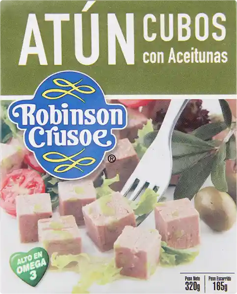 Atun Rcrusoe Tetra C/Aceituna 165 g