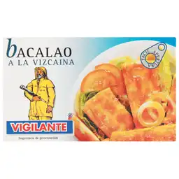 Vigilante Bacalao a la Vizcaina