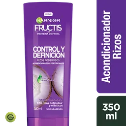 Garnier-Fructis Acondicionador Control y Definición Rizos Poderosos