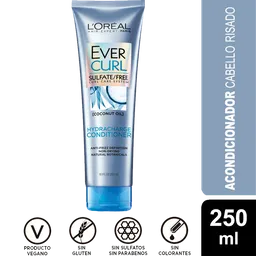 Loreal Paris Acondicionador Ever Curl Sulfate Free Hydracharge