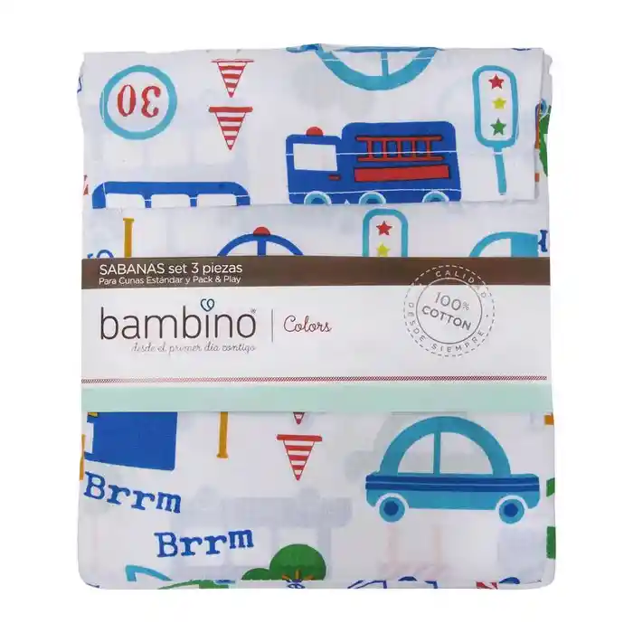 Bambino Set Sabanas 3 Pz Niño