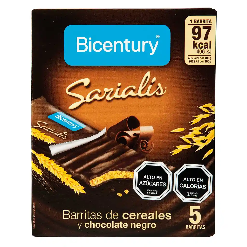 Slimdelis Barra Cereal Chocolate Negro