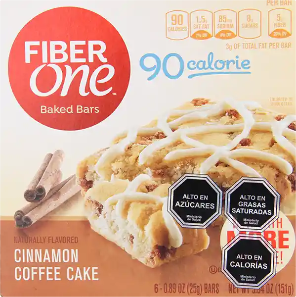 Fiber One Barra Cereal  Canela