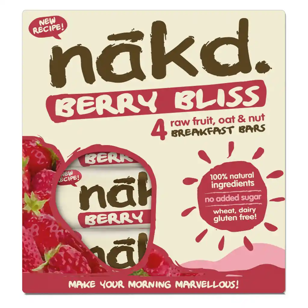 Nakd Barra Cereal Berry Bliss Y Frutos Secos