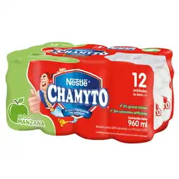 Chamyto Bebida Láctea con Probióticos Sabor a Manzana Verde