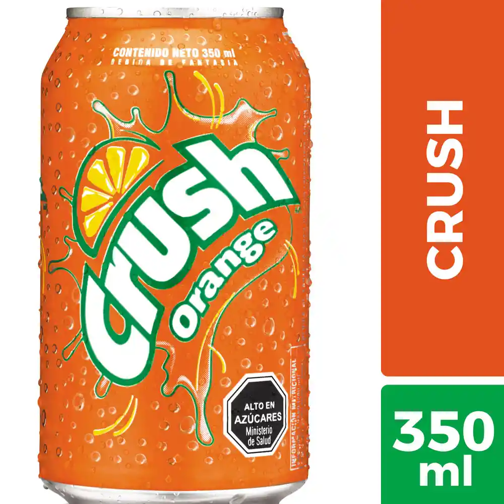 Crush Orange Bebida Lata 350 ml