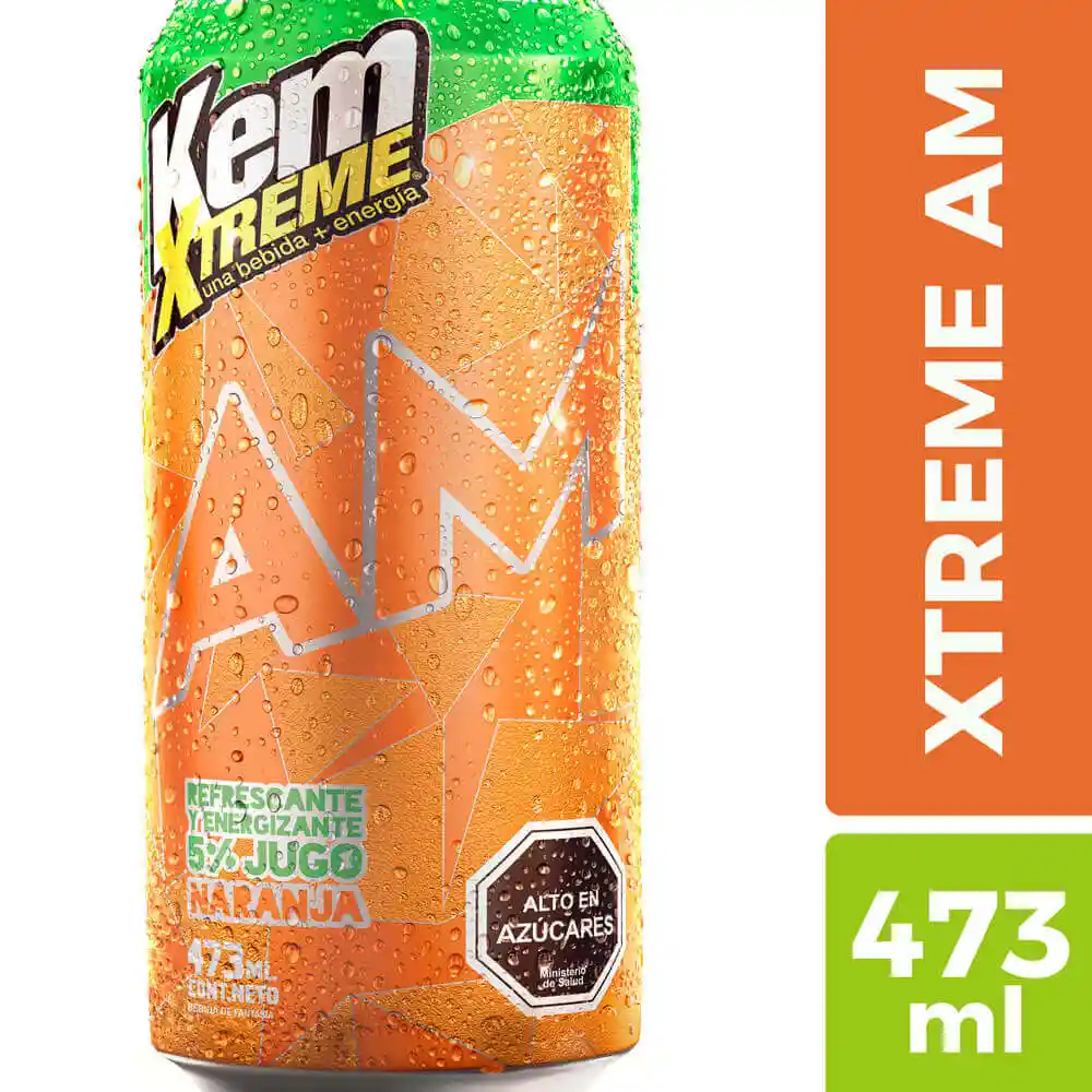 Kem Xtreme Bebida Energética con Jugo de Naranja