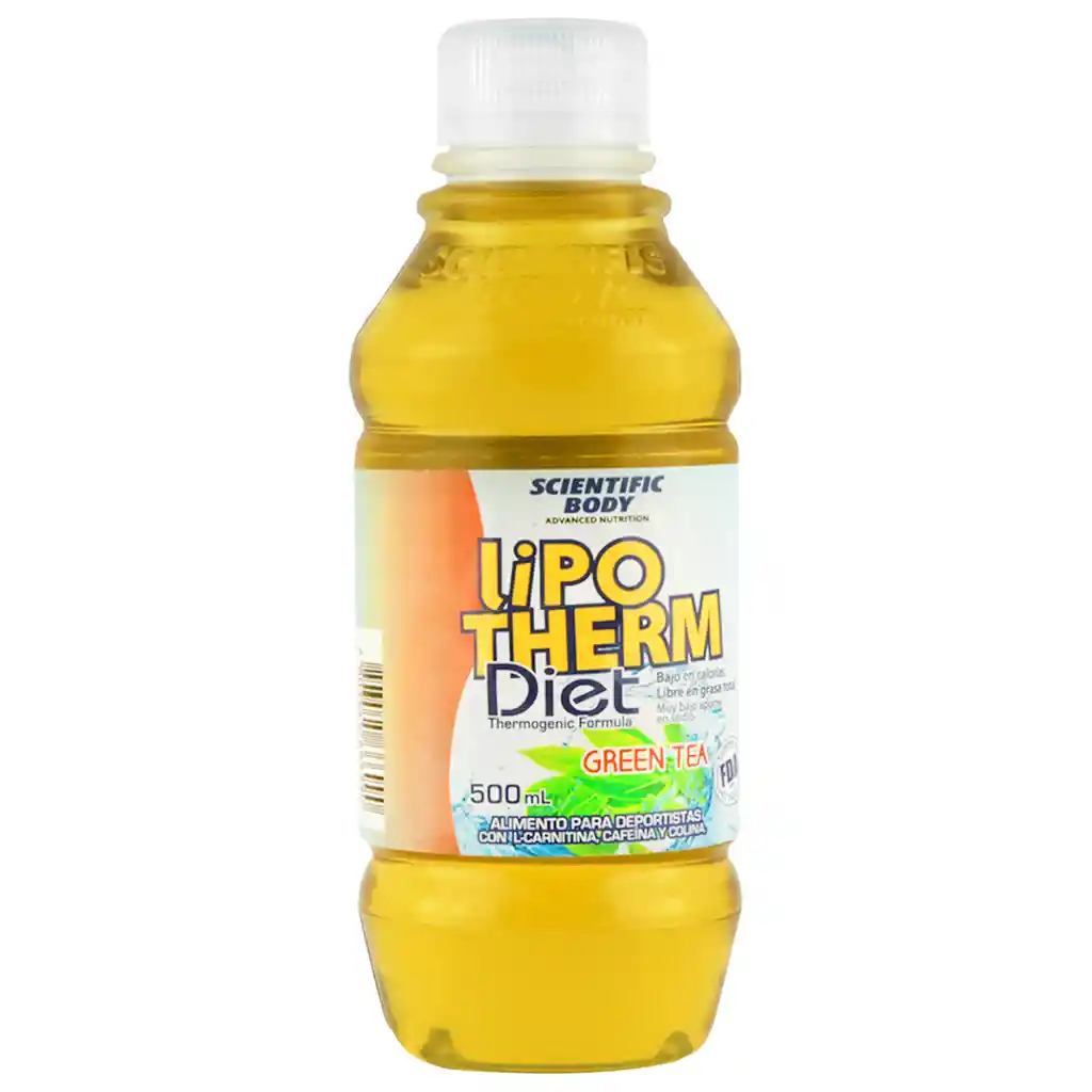 LIPO THERM bebida té verde 500 mL