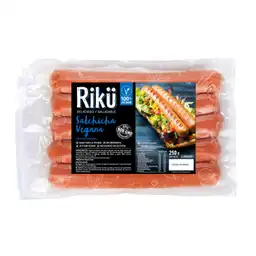 Riku Salchicha Vegana Tradicional