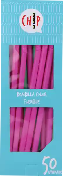 Bombilla Color Flexible