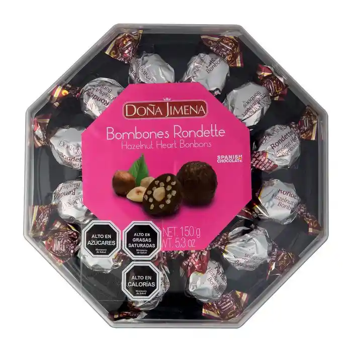 Doña Jimena Rondettes Chocolate Y Avellanas
