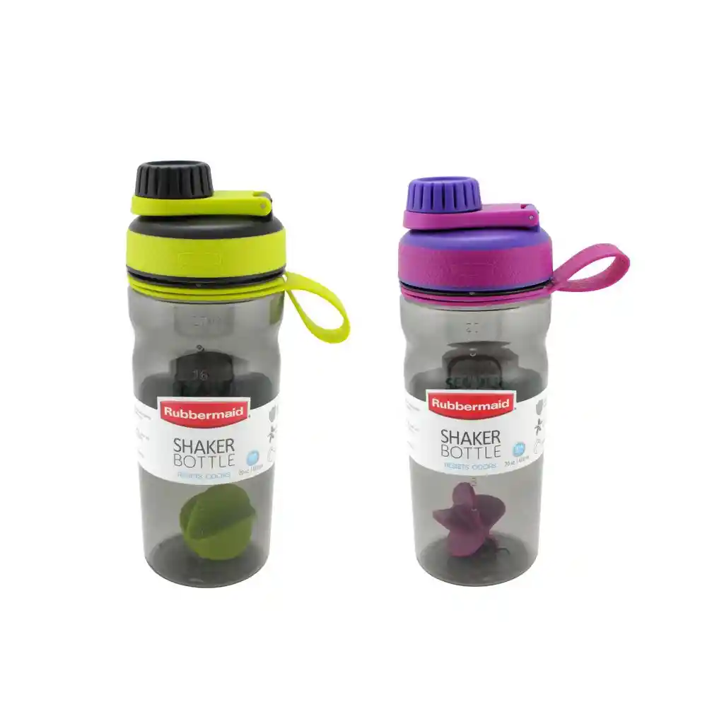 Botella Rubbermaid Shaker 1 Unidad 600 Ml