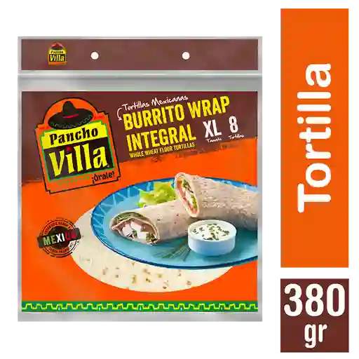 Pancho Villa Tortilla Burrito Integral XL