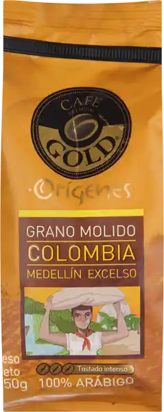 Gold Cafe Origenes Colombia