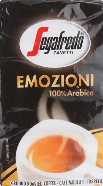 Segafredo Safafredo Cafe Emozioni 25O G