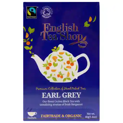 English Tea Shop té herbal earl gray