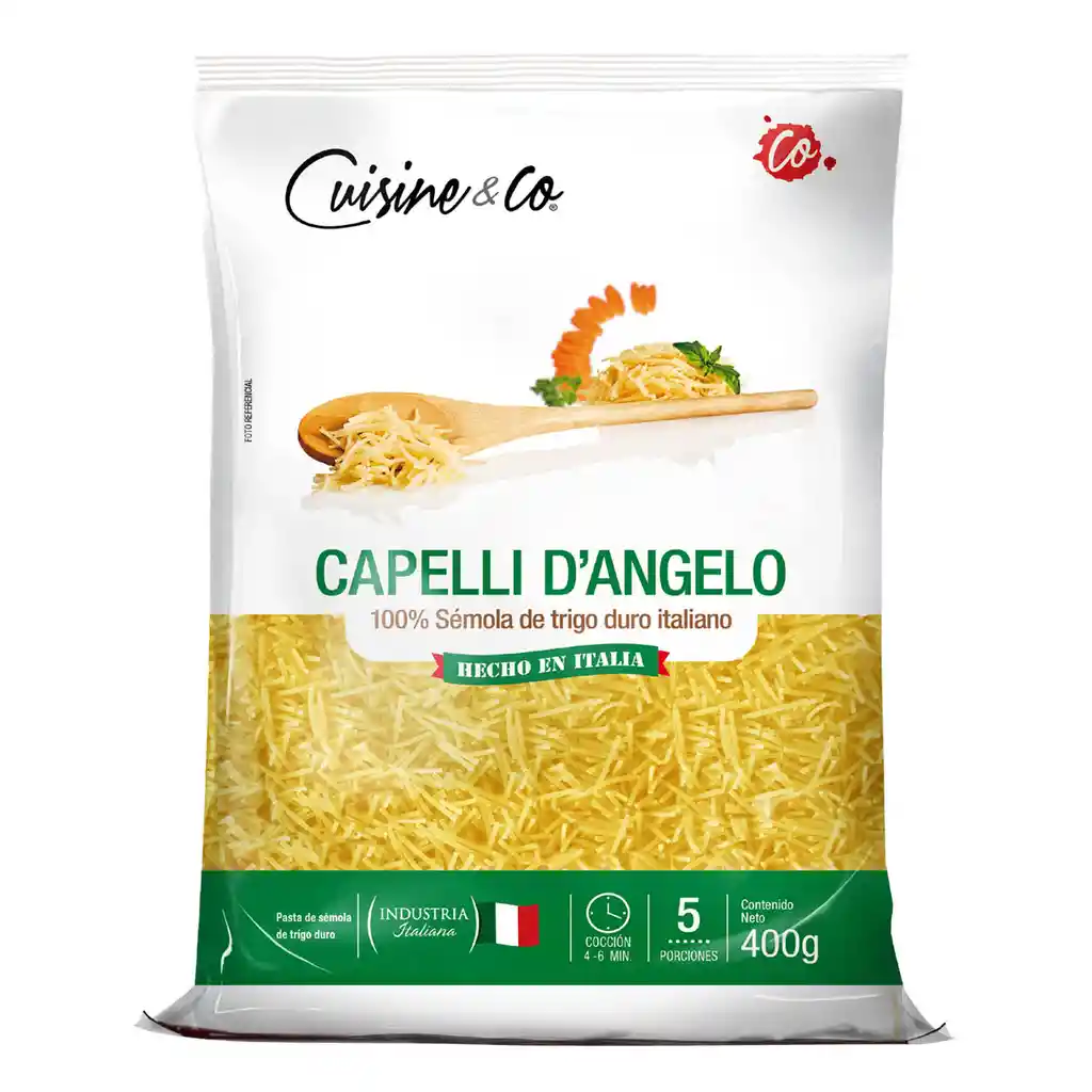 Cuisine & Co Fideos Capelli D´Angelo Cuisine&Co