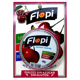 Flopi Dulces sin Azúcar Sabor Cereza