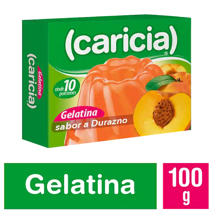 Caricia Gelatina Durazno