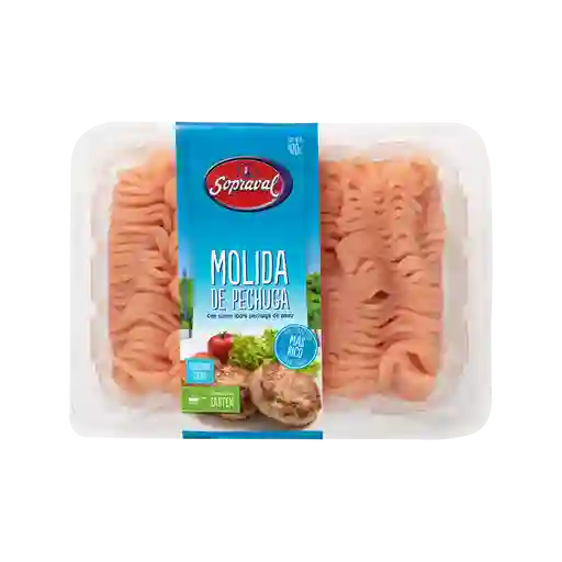 Sopraval Carne Molida Pechuga Pavo 2 Materia Grasa