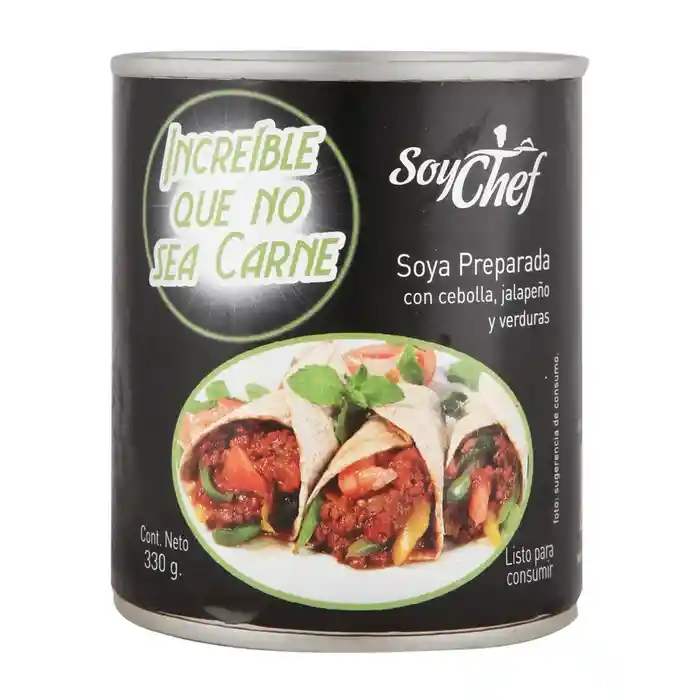 Soy Chef Carne Soya Cocinada Tipo Mexicana