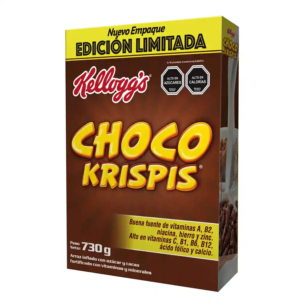 Choco Krispis Cereal de Arroz Inflado Sabor a Chocolate